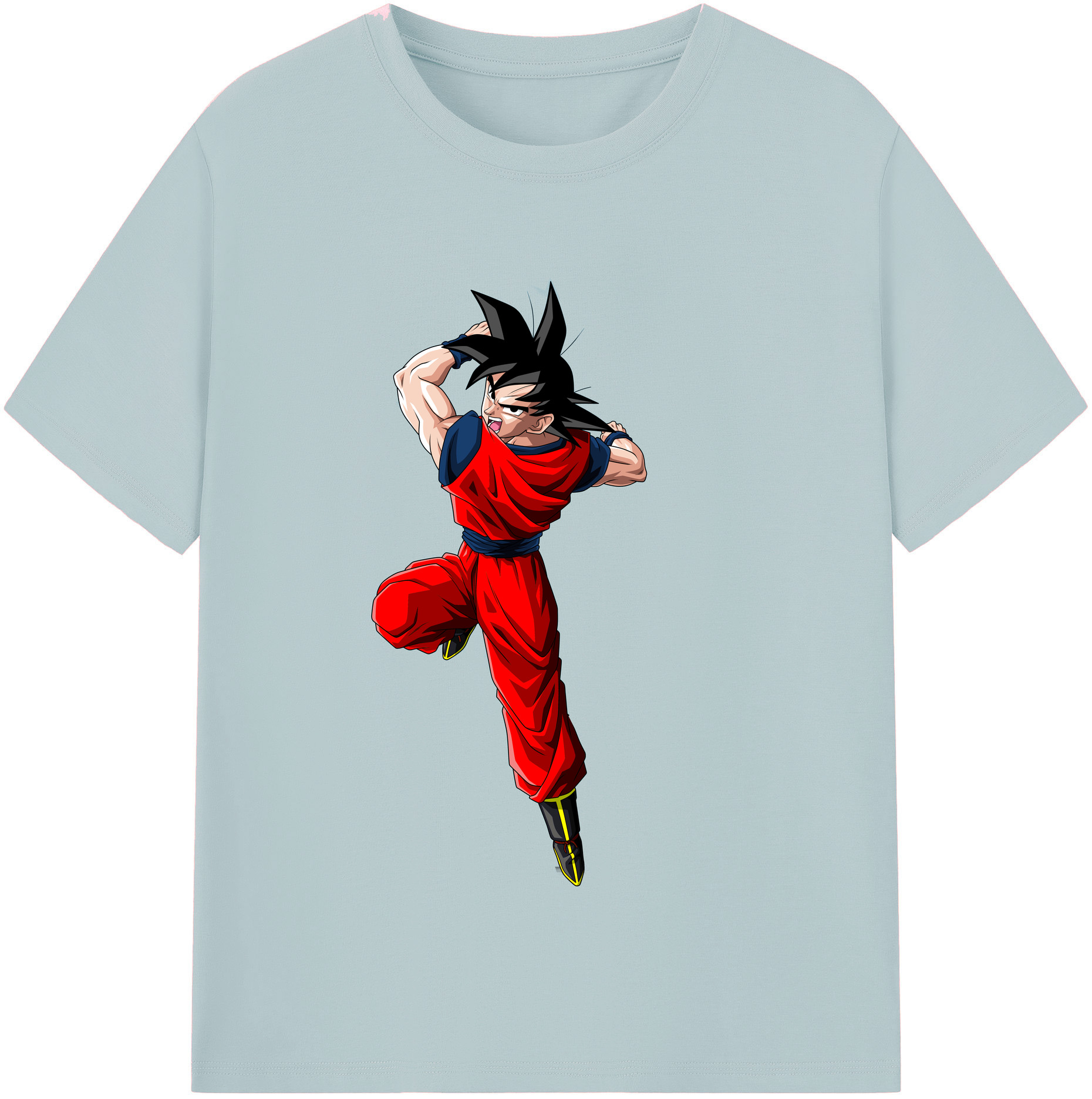 （画像用） ドラゴンボール 孫悟空（そん ごくう）Son Goku カカロット DRAGON BALL Kakarotto 綿100％半袖Tシャツ（フロントプリント）